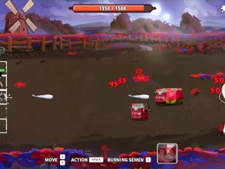 【H GAME】Angry Boy♡爆乳牛女に乳絞りバックで中出し エロアニメ｜エロゲ｜Hentai｜Anime｜Doujin