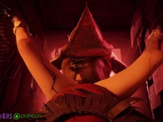 The Artist and Pyramid Head fucking each other! (Dead by Daylight x Silent Hill)