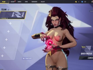 Marvel Rivals Mod Installed Gameplay Part 4 [18+] Naked Witch Skin Gameplay