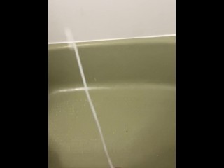 Just a quick cumshot from my average cock.