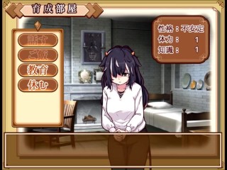 【H GAME】牛娘メイドのミルクカフェ♡Hドットアニメーション アリア編 エロアニメ｜エロ同人｜Hentai｜Anime｜Dot Pixel
