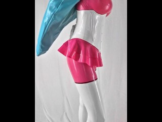 OnlyFans teaser - Rubberdoll bondage fun!