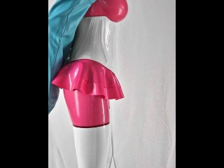 OnlyFans teaser - Rubberdoll bondage fun!
