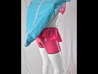 OnlyFans teaser - Rubberdoll bondage fun!