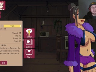 Feetjob Thighjob and Gangbang  / Queen's Brothel - Part 3