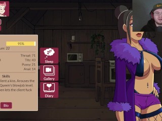 Feetjob Thighjob and Gangbang  / Queen's Brothel - Part 3