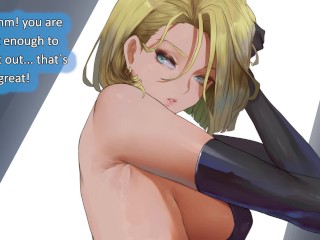 This whore will do anything for money - Android 18 JOI