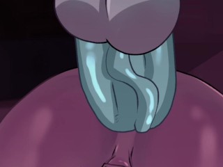 Adult Sari cyborg is fucked by Bumblebee-robot and blowjob - Transformers parody animated