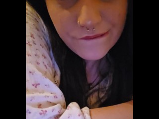 Cowgirl POV - You come to my house and cum inside me