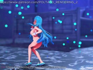【MMD ホロライブ 4K/60fps】《Yukihana Lamy (雪花ラミィ)》~《EVERGLOW (에버글로우) - DUN DUN》