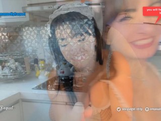 Roleplay your sexy latina maid making you cum multiple times after work CUM SHOWER