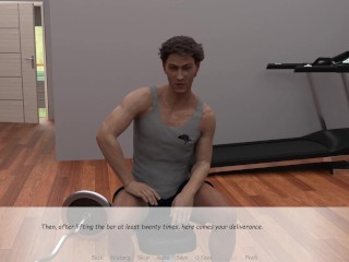 My Stepbrother's Wife #32 John finally got a chance to touch Jennifer 's boobs while exercising