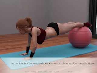 My Stepbrother's Wife #32 John finally got a chance to touch Jennifer 's boobs while exercising