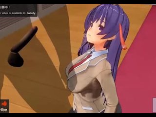 無修正エロアニメ　　間桐桜がシロウに夜這い、精液おねだりエッチ　AIボイス