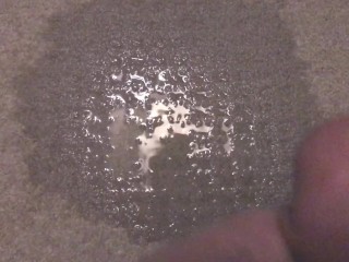 Peeing All Over My Soaking Piss-Stained Carpet