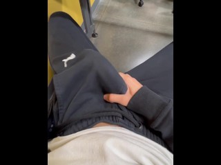 Jerking off in Empty Classroom
