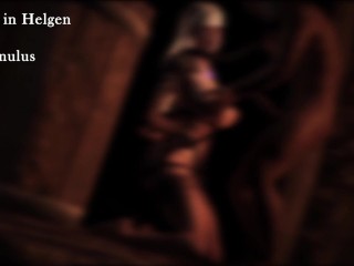 White haired slut likes getting fucked [3d Hentai]