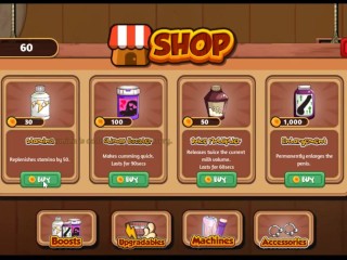 Milky Harvest [ FUTA Hentai Game ] Farm FUTANARI GIANT COCK milking parody !