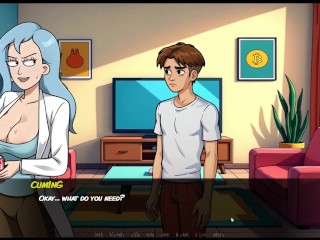 Portal Porn Demoniums [ PARODY HENTAI GAME ] Ep.4 RICK and MORTY orgy house !