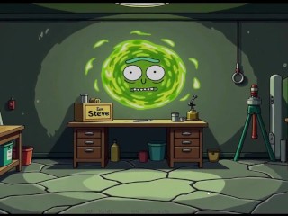 Portal Porn Demoniums [ PARODY HENTAI GAME ] Ep.4 RICK and MORTY orgy house !