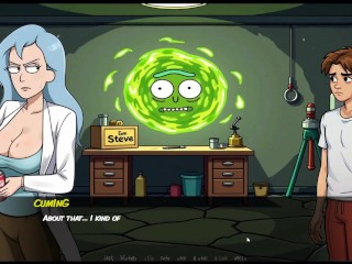 Portal Porn Demoniums [ PARODY HENTAI GAME ] Ep.4 RICK and MORTY orgy house !