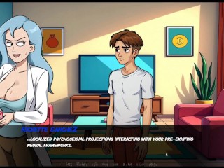 Portal Porn Demoniums [ PARODY HENTAI GAME ] Ep.4 RICK and MORTY orgy house !