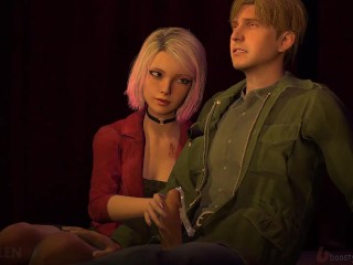 Maria Relieves James’s Pain With Her Hands (Animation 3D 18+)