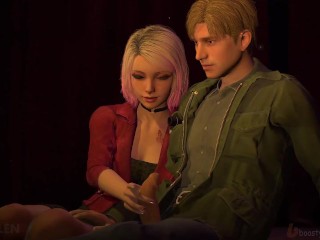 Maria Relieves James’s Pain With Her Hands (Animation 3D 18+)