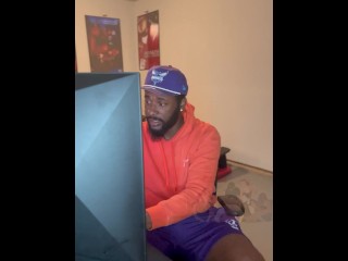 HORNY STUDENT SUCKS GYM TEACHER’S DICK FOR BETTER GRADES