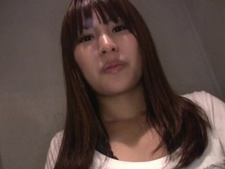 Pov you approached the asian darling in thick of girl masturbation in the building hallway