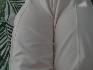 My milf wife and her big ass in the bedroom. I love her big thighs!