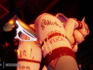 Firefly Dildo Action - Honkai Star Rail