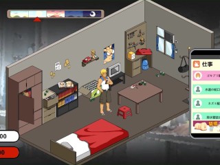 【H GAME】Handyman Legend♡Hドットアニメーション 女子大生① エロアニメ｜エロ同人｜Hentai｜Anime｜Doujin