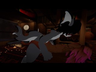 Shark fucks friend I'm movie world (vrchat)