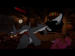 Shark fucks friend I'm movie world (vrchat)