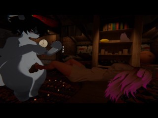 Shark fucks friend I'm movie world (vrchat)