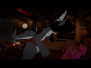 Shark fucks friend I'm movie world (vrchat)