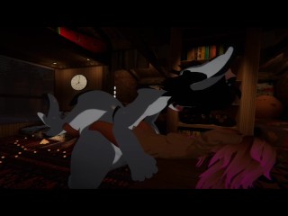 Shark fucks friend I'm movie world (vrchat)