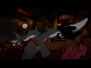 Shark fucks friend I'm movie world (vrchat)
