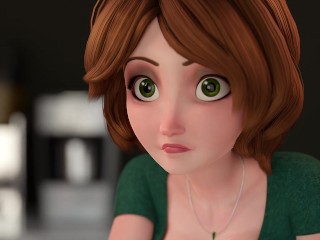 Aunt Cass Anal (Animated)