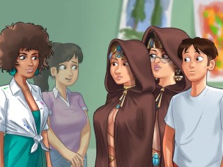 Summertime Saga - Part 6 - Principal Smith And Annie Egypt Costumes By LoveSkySanX