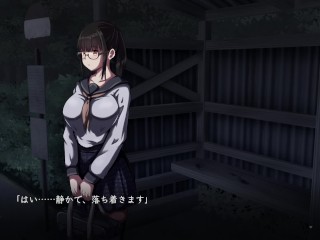 【背徳の衝動(体験版)実況】田舎のバスで地味メガネ爆乳J○に我慢できずお触りしちゃうSLGエロゲ―。(hentai game)