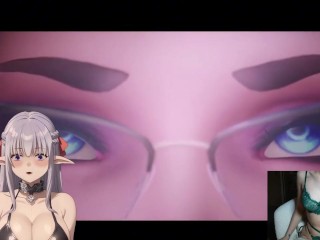 HENTAI | Hot chick with glasses Lily from Subverse!!