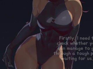 Yoruichi helps you to get bankai (JOI, Feet)