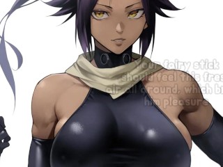 Yoruichi helps you to get bankai (JOI, Feet)