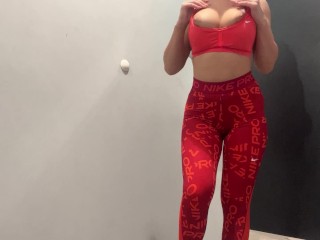 4 Hot leggings Nike Pro Compilation with Perfect ass of a Beautiful fitness model