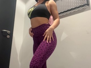 4 Hot leggings Nike Pro Compilation with Perfect ass of a Beautiful fitness model