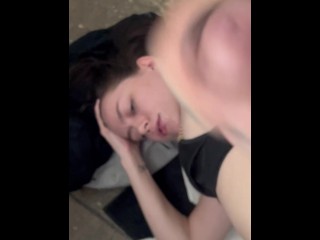 Came all over my roommate’s hair after school