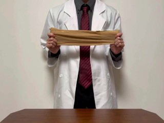 ノーパンストッキングチントレスクワット