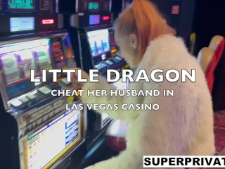 SUPERPRIVATEx Ukrain Red HEAD cheat her husband with a stranger in casino las vegas